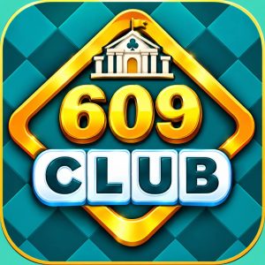 609 Club Game Logo – Golden 609 Emblem with Premium Club Design
